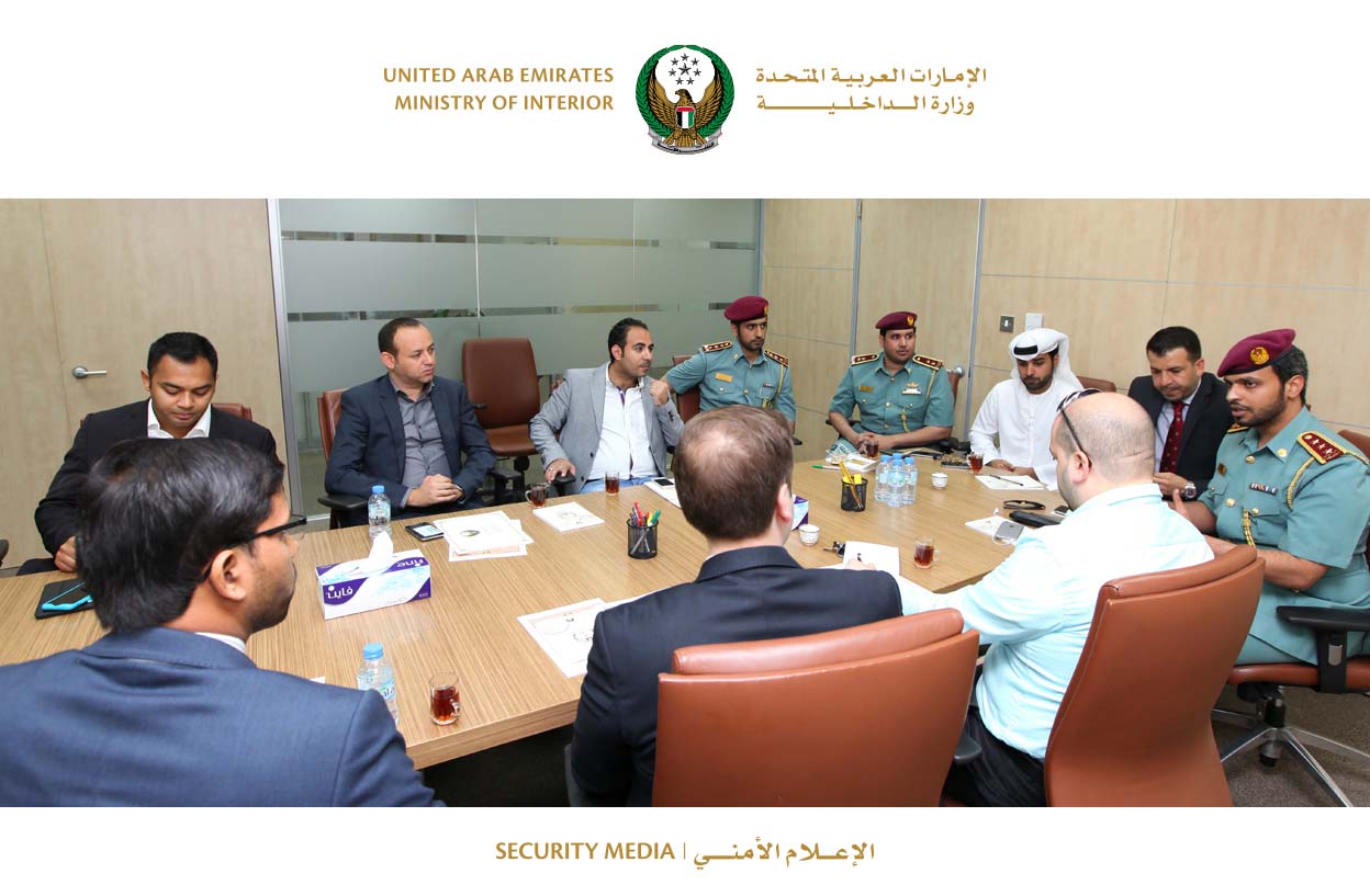 Ministry of interiors partners and sponsors meeting in the customer services department 11/11/2015